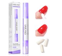 SAVILAND Nail Polish Remover Pen: Quick Fix Nail Polish Corrector Pen Acetone-Free Refillable Nail Varnish Remover for Polish Correction Cuticle Nail Edge 5ml Cleaning Pen with 3 Replacement Tips
