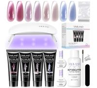 SAVILAND Poly Nail Gel Kit All-in-1 with U V Lamp