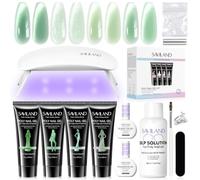 SAVILAND Poly Nail Gel Kit All-in-1 with U V Lamp