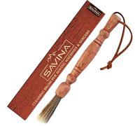 Savina Cleaning Brush for Sewing Machine & Sergers - Sewing Tool, Wooden Lint Brush with a Built-in Hanging Strap. Brushing Lint Out of Sewing Machines.