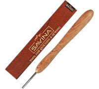 Savina Wooden Paper Bead Roller with Slotted Metal Tip - Handcrafted Hardwood Quilling Tool with Ergonomic Handle for DIY Paper Jewelry & Bead Making Crafts (1)