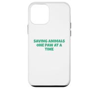 Saving Animals One Paw At A Time Case for iPhone 12 mini