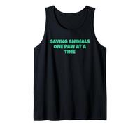 Saving Animals One Paw at A Time Tank Top