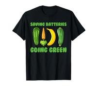 Saving Batteries Going Green Naughty Women's Raunchy T-Shirt