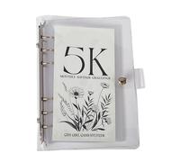 Saving Challenge Cash Album Envelope Challenge Album Money Management Sleeve PVC Album Family Friend Saving Challenge Album