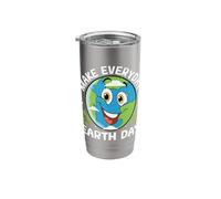 Saving Earth No Planet B Make Everyday Earth Day Stainless Steel Insulated Tumbler