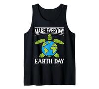 Saving Earth No Planet B Turtle Make Everyday Earth Day Tank Top