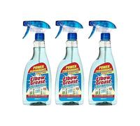 Saving Hub - 500ml Grease Glass Cleaner with Vinegar, Streak-Free Spray for Windows, Mirrors, and Surfaces, Fast-Drying, Smear-Free Shine, Window Cleaner Equipment for Daily Use, 3x 500ML Glass Shiner