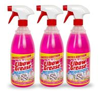SAVING HUB Elbow Grease Washing Up Spray 1L - Pink Blush Scent - Powerful All-Purpose Dish Cleaner for Glasses, Pans, Plates, Bottles - Kitchen Dishwashing Liquid Spray - Tough on Grease