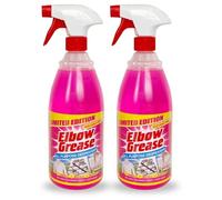 SAVING HUB Elbow Grease Washing Up Spray 1L - Pink Blush Scent - Powerful All-Purpose Dish Cleaner for Glasses, Pans, Plates, Bottles - Kitchen Dishwashing Liquid Spray - Tough on Grease