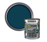 SAVING HUB Fence Paint Garden Shed Paint 750ml - Exterior Wood Paints Tin Waterproof, Weatherproof Paints - For Benches, Metal, Brickwork, Terracotta Pots, Stones Tin (Midnight Blue)