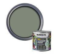 SAVING HUB Garden Paint 250ml - For Outdoor Furniture Wood, Benches, Metal, Brickwork, Terracotta - Exterior Wood Paint Waterproof & Weatherproof Touch Dry In 1 Hour (Saga)