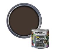 SAVING HUB Garden Paint 250ml - For Outdoor Furniture Wood, Benches, Metal, Brickwork, Terracotta - Exterior Wood Paint Waterproof & Weatherproof Touch Dry In 1 Hour (English Oak)