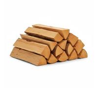 SAVING HUB - Kiln Dried Softwood Logs - Perfect for Quick & Easy Fire Starting - Low Moisture Below 20% - High Flame & Heat Output - Sustainably Sourced - For Stoves, Fireplaces & Open Fires (3 Kg)