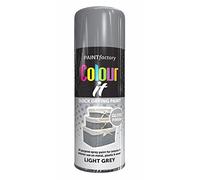 SAVING HUB Multipurpose Aerosol Spray Paint 400ml Can - Quick Drying Paint For Interior & Exterior Use Metal, Plastic, Wood - Easy & Quick Spraying Excellent Coverage & Adhesion (Light Grey)