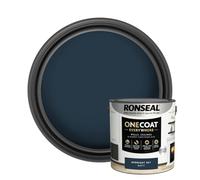 SAVING HUB Wall & Ceiling Paint - One Coat Everywhere Matt Paints 2.5L - Tough & Washable Walls Paints Matt - Quick Drying Matt Paint for Ceiling - Grease, Stain & Mould Resistant (Midnight Sky)