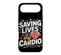 Saving Lives Is My Cardio Paramedic EMT EMS Case for iPhone Air