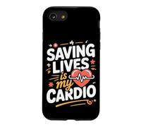 Saving Lives Is My Cardio Paramedic EMT EMS Case for iPhone SE (2020) / 7/8