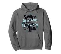 Saving Lives One Dialysis at a Time, Nephrologist Nurse Pullover Hoodie