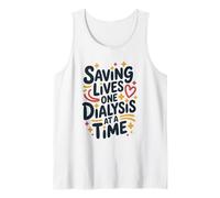 Saving Lives One Dialysis at a Time, Nephrologist Nurse Tank Top