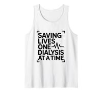 Saving Lives One Dialysis at a Time, Nephrology Nurse Tank Top