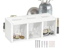 Saving Magnetic Wall Mounted Container with Transparent Window