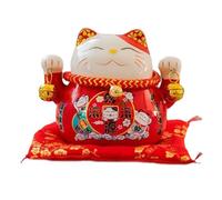 Saving Piggy Bank Saving Jar Fine Workmanship Large Capacity Ceramic Japanese Style Lucky Cat Piggy Bank for Home Saving Jar Money Jar