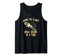 Saving The Planet One Turtle at A Time Tank Top