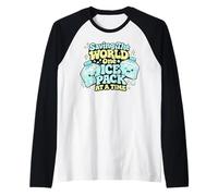 Saving The World One Ice Pack At Time Nurse Week Raglan Baseball Tee