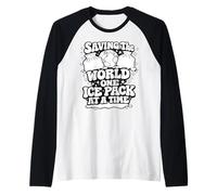Saving The World One Ice Pack At Time Nurse Week Raglan Baseball Tee