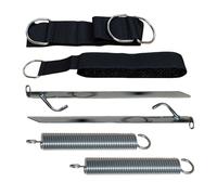 SavingBird Heavy Duty Awning Tie Down Kit, Awning Storm Straps for Caravan, Motorhome, RV & Camping Tents - Storm Straps with Ground Spikes & Spring Set - Windproof Awning Storm Straps for Awnings