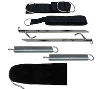 SavingBird Heavy Duty Awning Tie Down Kit, Storm Protection Straps for Caravan, Motorhome, RV & Camping Tents - Includes Ground Spikes & Spring Set - Secure Windproof Canopy Accessories