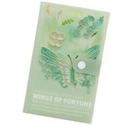 Savings Binder 100 Slot PP Transparent Pages Budget, Green