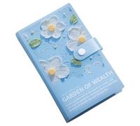 Savings Book,100 Days Savings Challenge Book 3D Oil Painting - Cash Planner Wallet Portable Notebook Bill Finance Management Payment Storage for Home