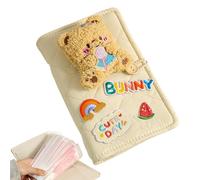 Savings Book - Bear Money Saving Book, Medium Size Cash Booklet with 10 Sheets for Budgeting, Planning, and Tracking Expenses, Paper Material for Kids Students and Adults Money Saving Books