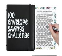 Savings Book | Saving Challenge Book | Cash Folder Organizer for Income Tracking Budgeting Management Low Buy Urgency Fund Family