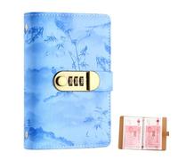 Savings Book with 100 Sachets - Budget Control Notebook with Lock - Savings Book and Budget, for Freelance Beginners Families Couples Adults