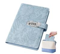 Savings Book with Lock - Banknote Storage Notebook | Saving Money Book with Lock,for Freelancers Families Couples Adults Home Office Apartment Travel