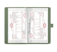 Savings Book with Lock - Budget Planner, Money Challenge for Freelancers, 3 Digit Combination Journal with Secure Closure, Financial Organizer, Ledger for Home Office and Apartment Travel