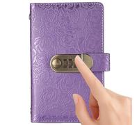 Savings Challenge 100 Envelopes, Cash Management Book with Lock | Money Budget Book - For Beginners Freelancers Adults Couples Families Home Office Apartment Travel