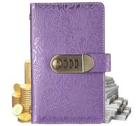 Savings Challenge 100 Envelopes | Cash Management Notebook with Lock, Budget Saving Folder - for Freelancers, Graduates, Students, Beginners, Families, Couples, Adults, Telecommuting and Travelling