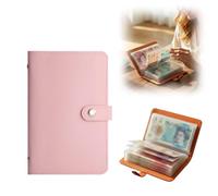 Savings Challenge Book (50 Pages), 2026 New 100 Envelopes Money Saving Challenge, Stylish Money Saving Wallet, Cash Budget Money Saving Book for Couples, Offices and Home (Pink)
