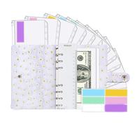 Savings Challenge Book - Budget Wallet, Multifunction , Mini Money Binder | Envelope Holder Tool for Women and Men, Daily Financial Management, Personal Cash Tracker, Easy Pl