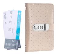 Savings Challenge Book, Financial Journal with Password Lock, Challenge Folder Envelopes with 100 Envelopes, for Adult Family Home Office Travel