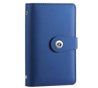 Savings Challenge Book, Money Saving Wallet, 100 Envelope Binder Stylish Leather Cash Bag, for Budget Financial Planning (B-6)