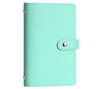Savings Challenge Book, Money Saving Wallet, 100 Envelope Binder Stylish Leather Cash Bag, for Budget Financial Planning (B-1)