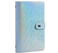 Savings Challenge Book, Money Saving Wallet, 100 Envelope Binder Stylish Leather Cash Bag, for Budget Financial Planning (C-1)