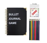 Savings Challenge Planning Notebook - Bullets Journal Game - Money Saving Binder Notebook Helps You Easily Control Your Budget and Monitor Your Financial Habits