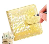 Savings Challenge with 30 Envelopes, Savings Challenge Folder with 30 Envelopes, Household Book Planner, Savings Challenge Book, Savings Book with Money Envelopes for Efficient Cash Management