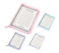 Savings Challenges Binder - Money Saving Challenge Book, Reusable Budget Planner Cash Management, Envelope Savings Tracking, Home Finance Organizer | Desktop Windowsills Table Display